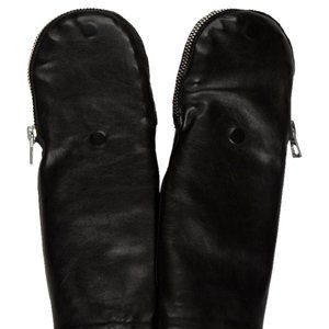 Rudsak leather mittens